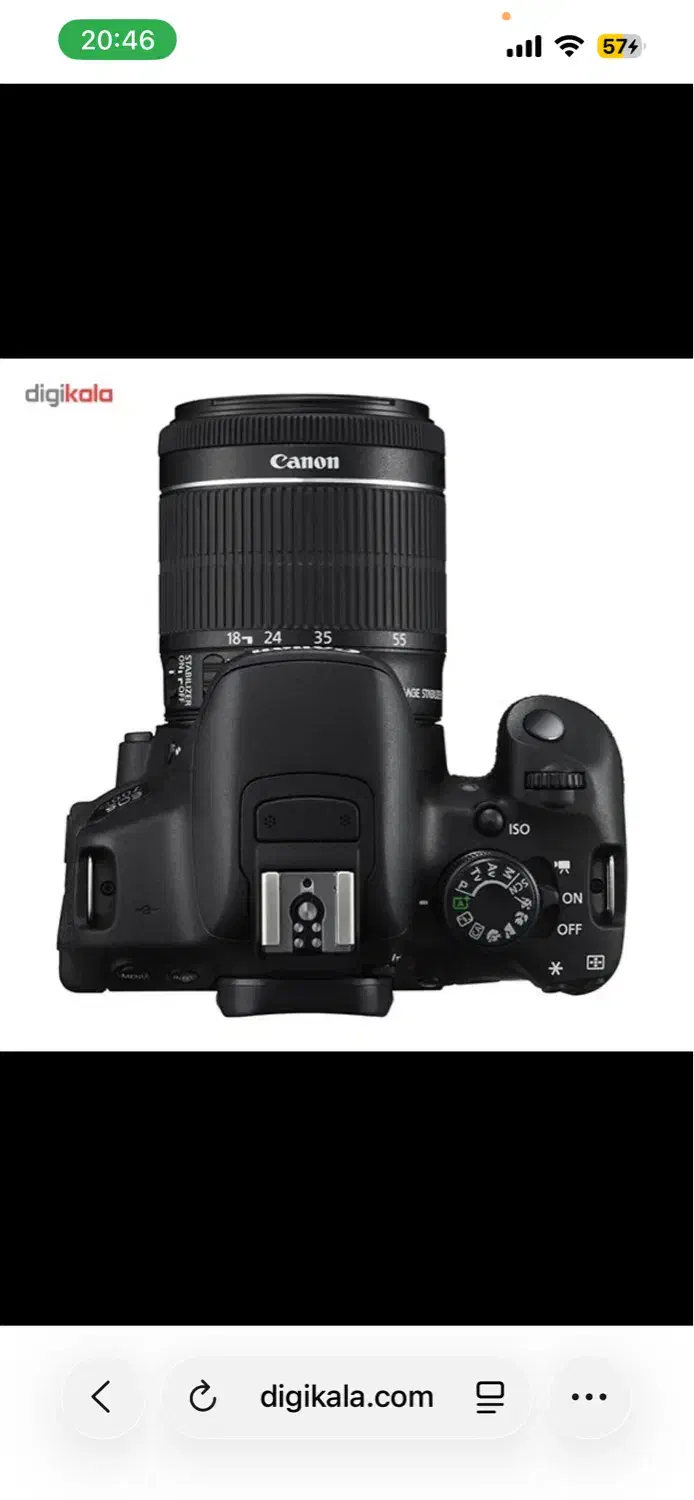 دوربین عکاسی/فیلمبرداری کانن 700D|دوربین عکاسی و فیلم‌برداری|تهران, شاهین|دیوار