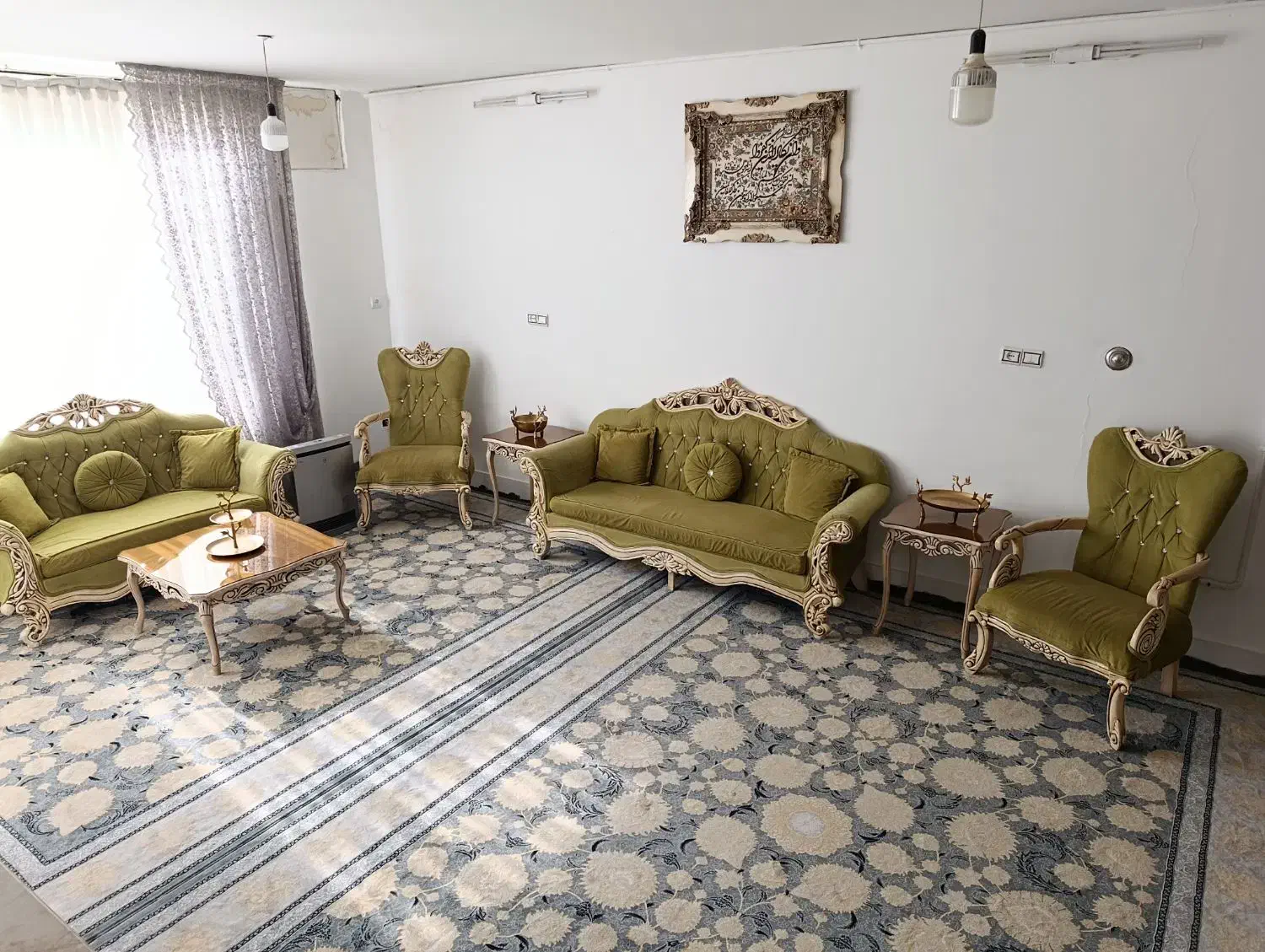 مبل 7 نفره|مبلمان خانگی و میز عسلی|مشهد, کارگران|دیوار