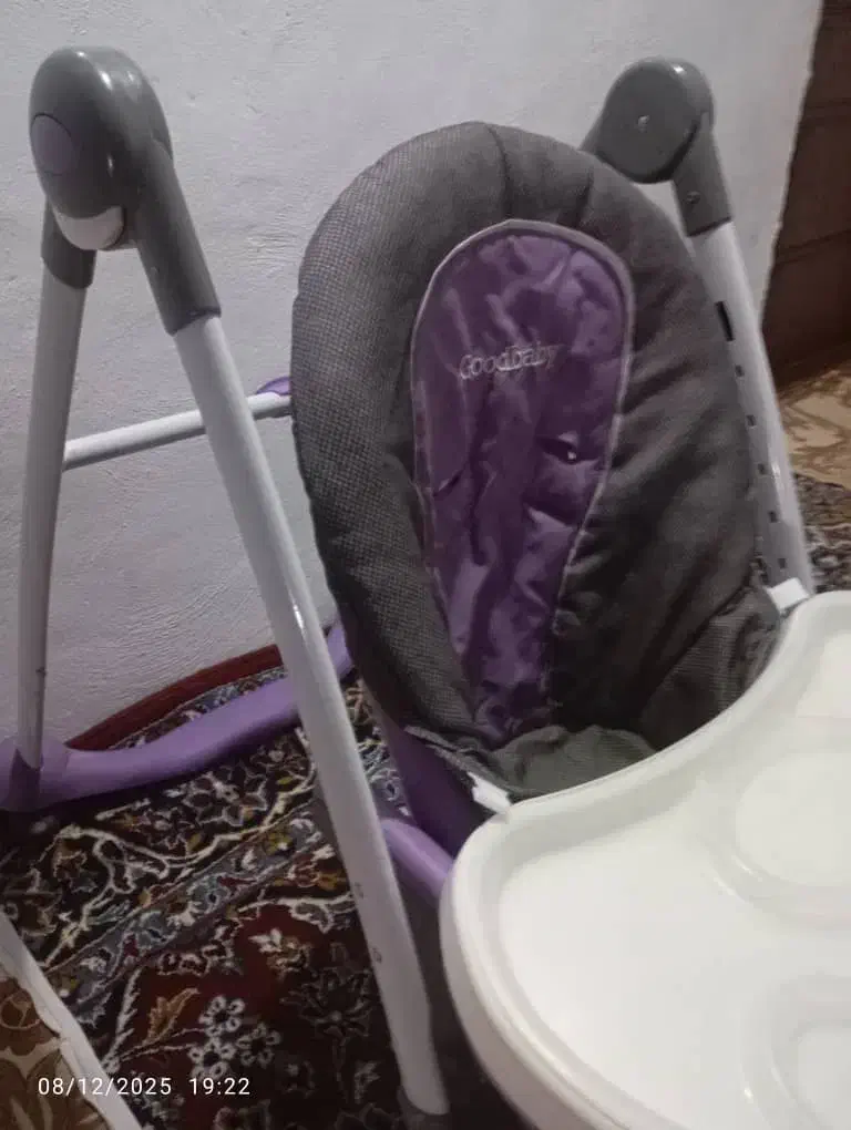 صندلی غذا گود بی بی در حدنو خوش رنگ|تخت و صندلی بچه|رشت, شالکو|دیوار