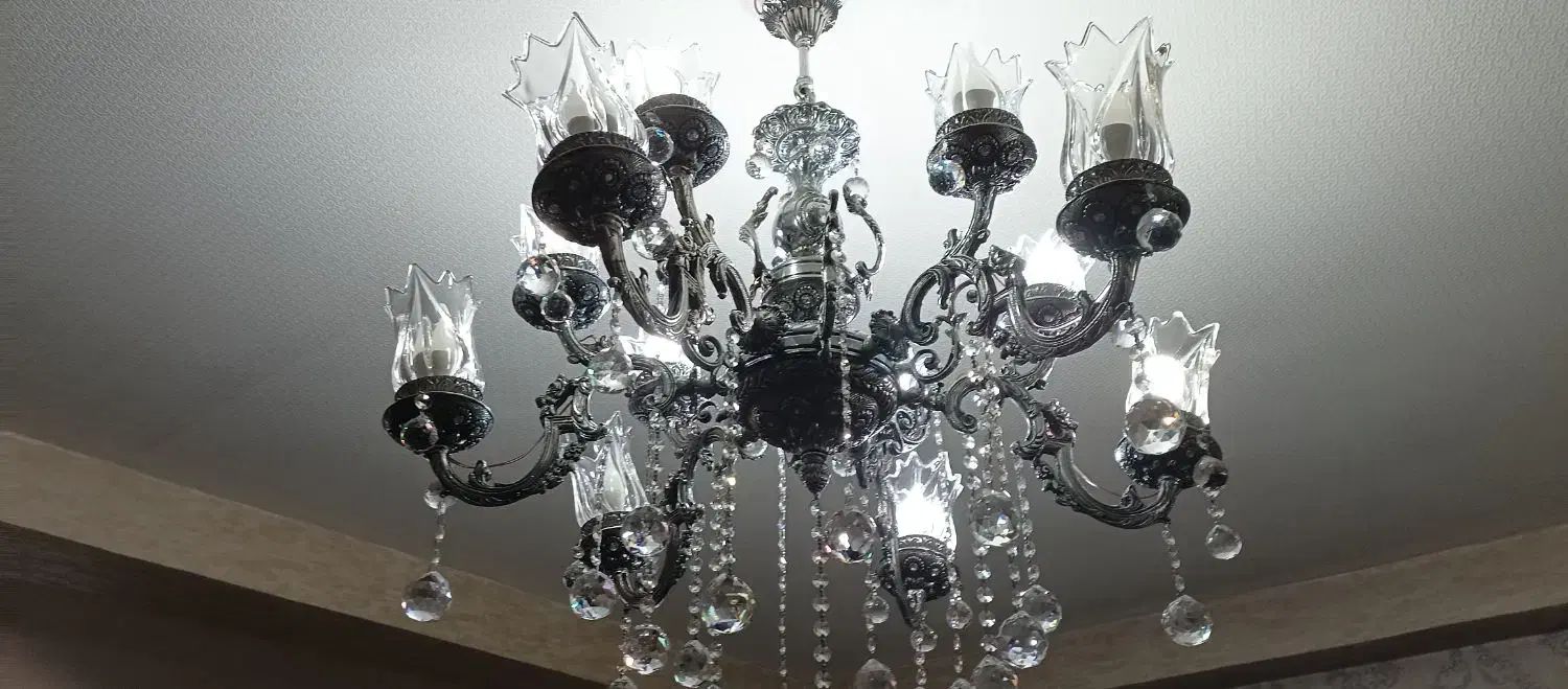 لوستر|لوستر و چراغ آویز|تبریز, |دیوار