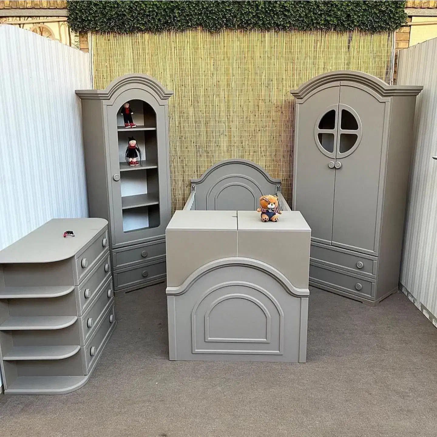 سرویس چوبی متفاوت از نی‌نی چوب|اسباب و اثاث بچه|اصفهان, باتون|دیوار