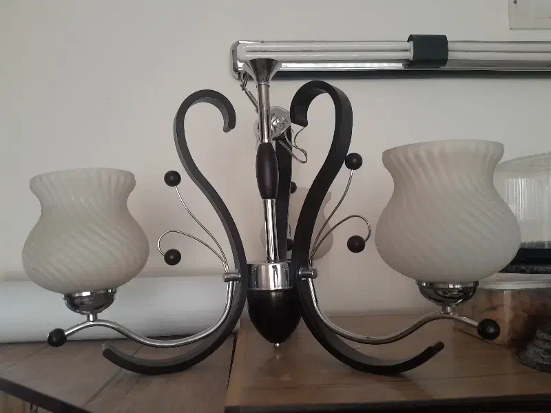 لوستر|لوستر و چراغ آویز|بیرجند, |دیوار