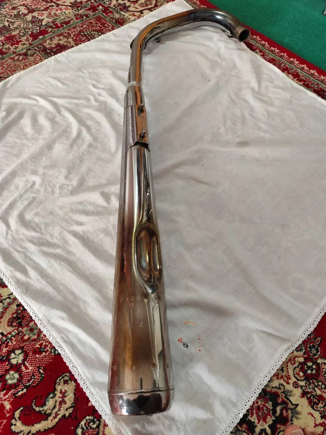 اگزوز موتور  ۲۰۰مارک mns|قطعات یدکی و لوازم جانبی|کرمان, |دیوار