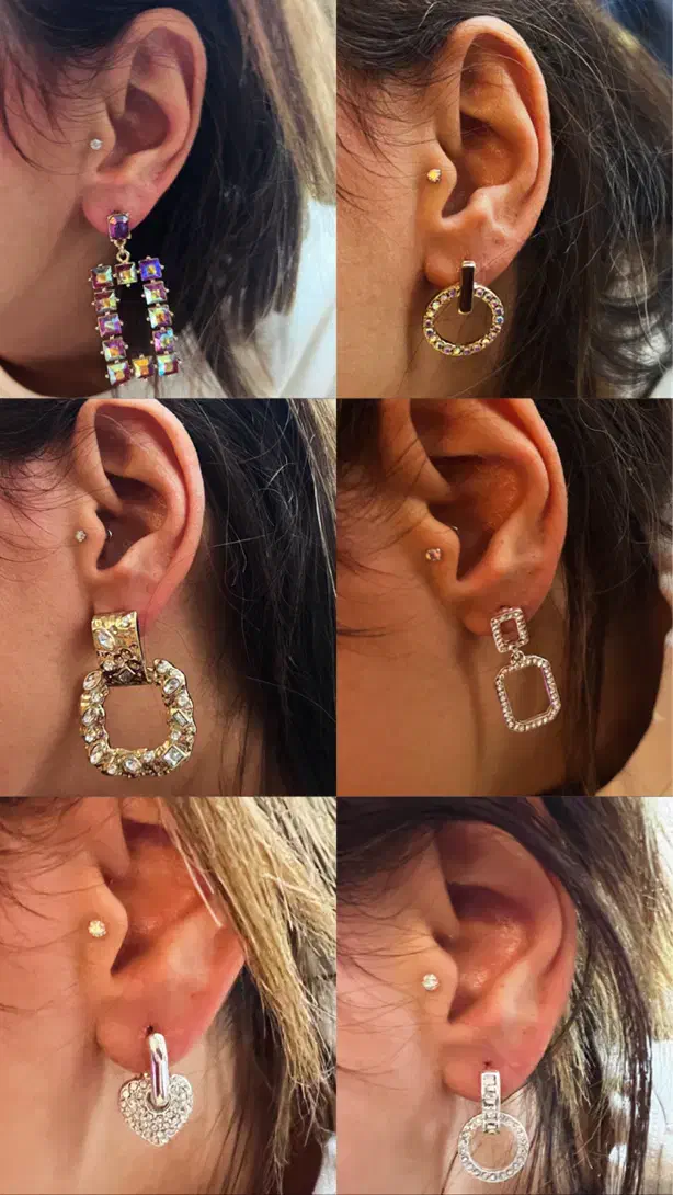 گوشواره و اکسسوری اروپایی وارداتی|بدلیجات|تهران, نیروی هوایی (پیروزی)|دیوار