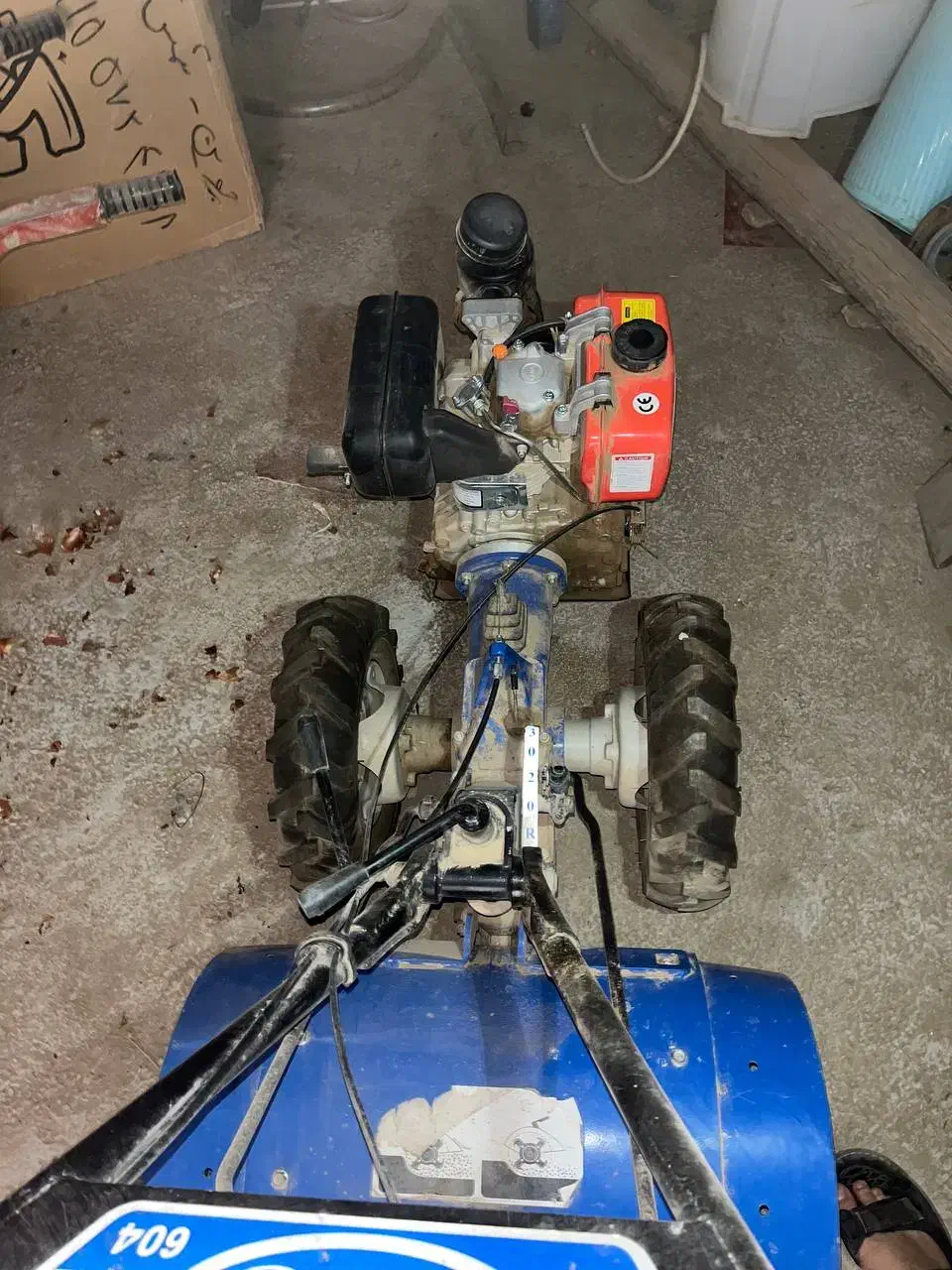 تیلر روتیواتور دو چرخ 604 BBS در حد-شهرستان جوین|ماشین‌آلات صنعتی|اسفراین, |دیوار