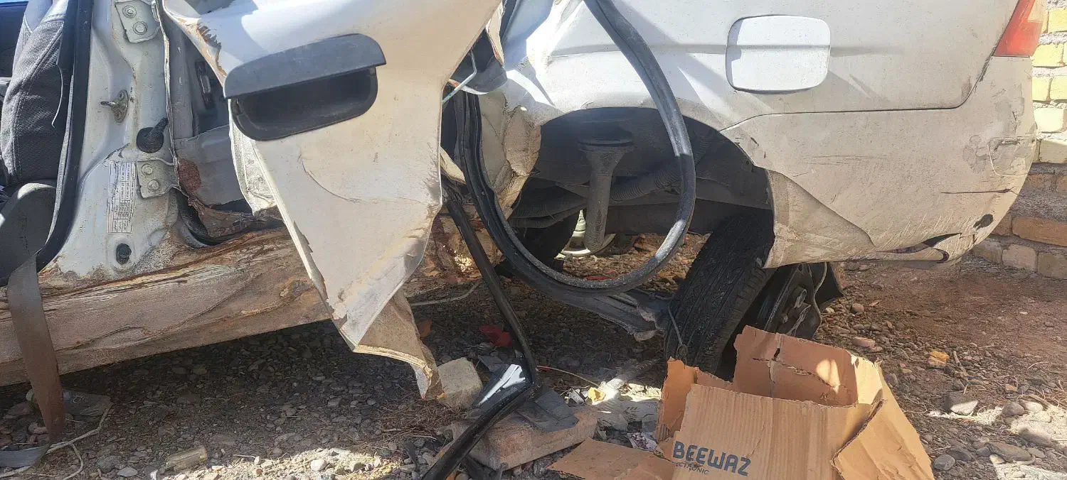 تیبا۱۴۰۰برج ۱۲تصادفی|خودرو سواری و وانت|خرم‌آباد, |دیوار