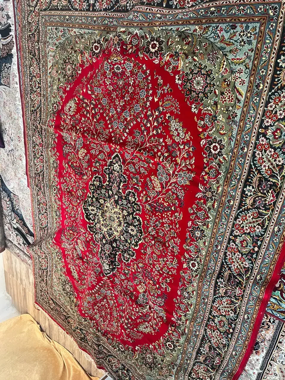 فرش|فرش|منجیل, |دیوار