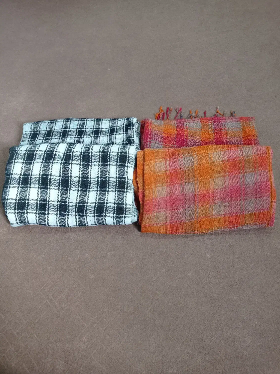 چهار عدد موج دست بافت قدیمی|گلیم، جاجیم، گبه|سنندج, |دیوار