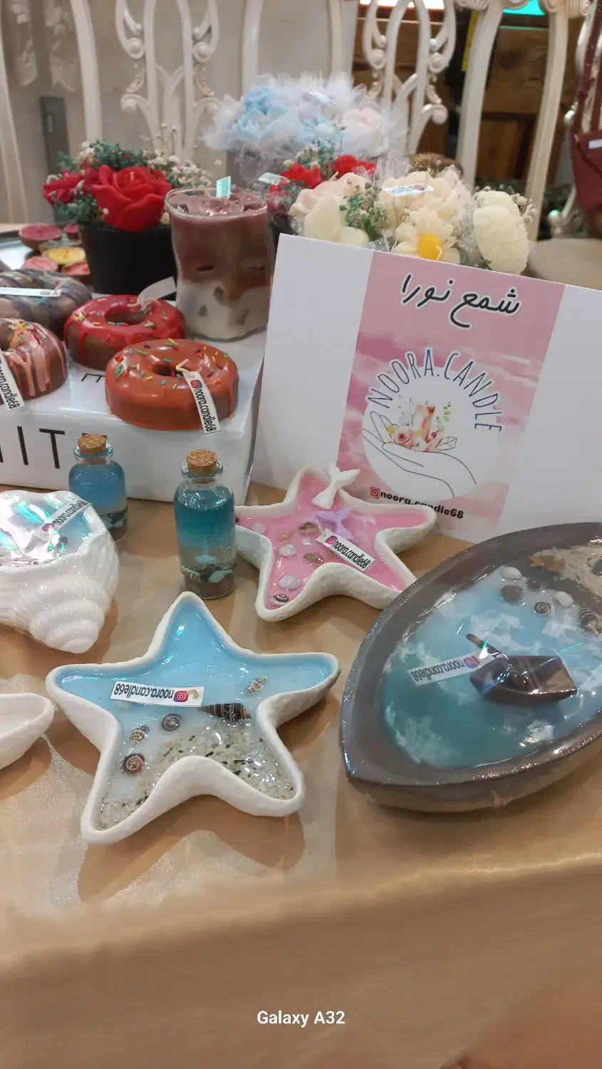 فروش انواع شمع دکوری و تزیینی|صنایع دستی و سایر لوازم تزئینی|فومن, |دیوار