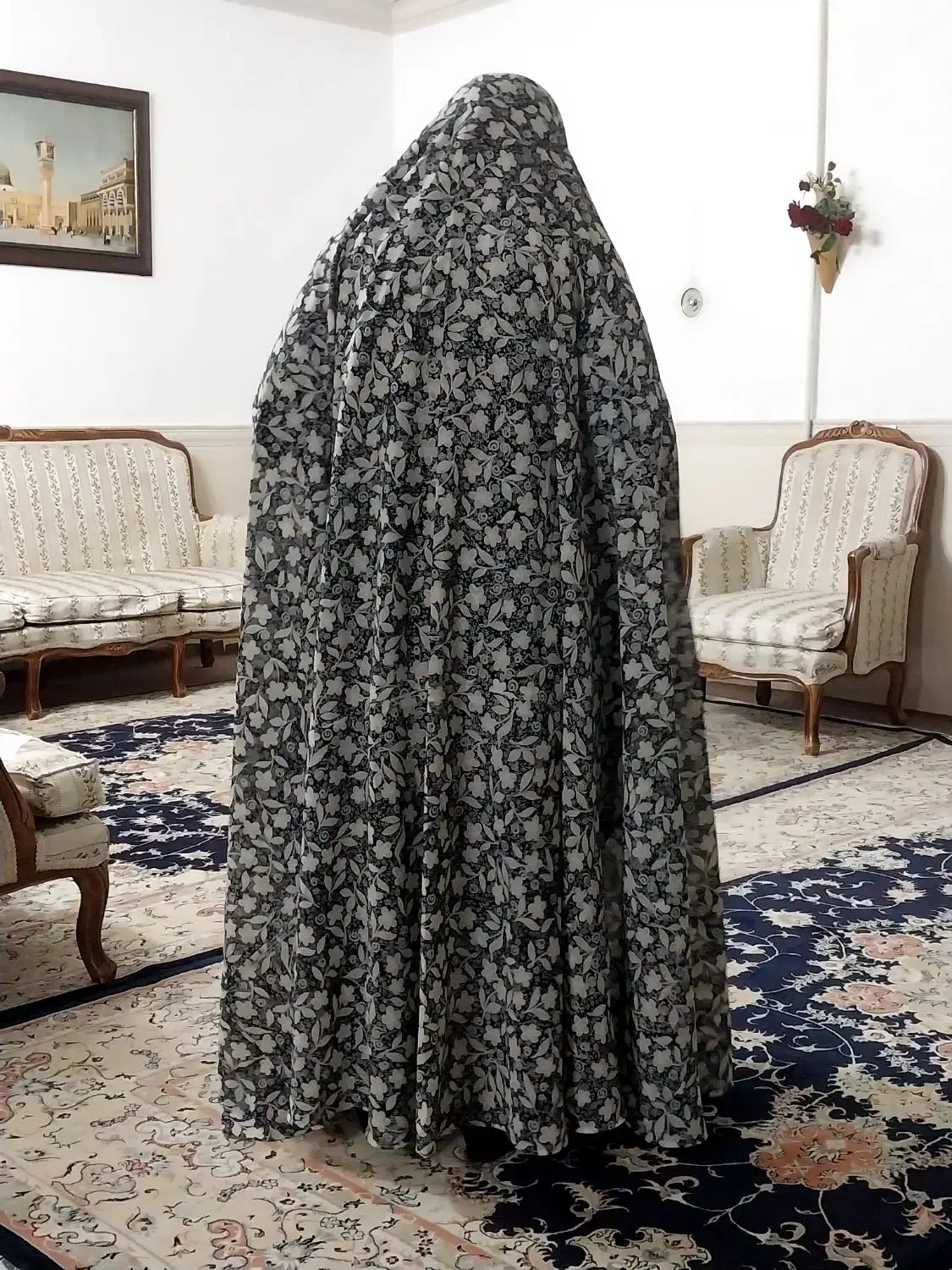 چادر پارچه چادری نو|لباس|بوئین زهرا, |دیوار