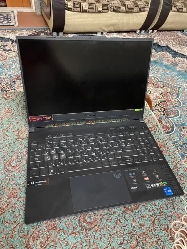 لپ تاپ ایسوسtuf fx507|رایانه همراه|قم, زنبیل آباد|دیوار