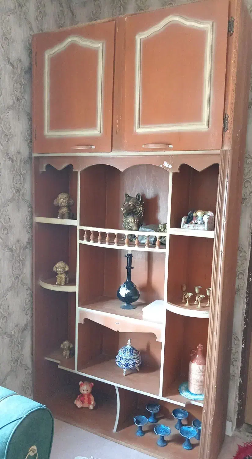 کمد کتاب خونه دست دوم قیمت2500/000|کتابخانه، شلف، قفسههای دیواری|زرند, |دیوار