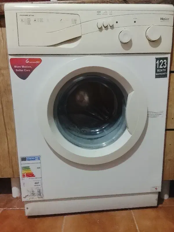 لباسشویی هایر 5 کیلویی|ماشین لباسشویی و خشککن لباس|اسلامشهر, شهرک امام حسین (میان آباد)|دیوار