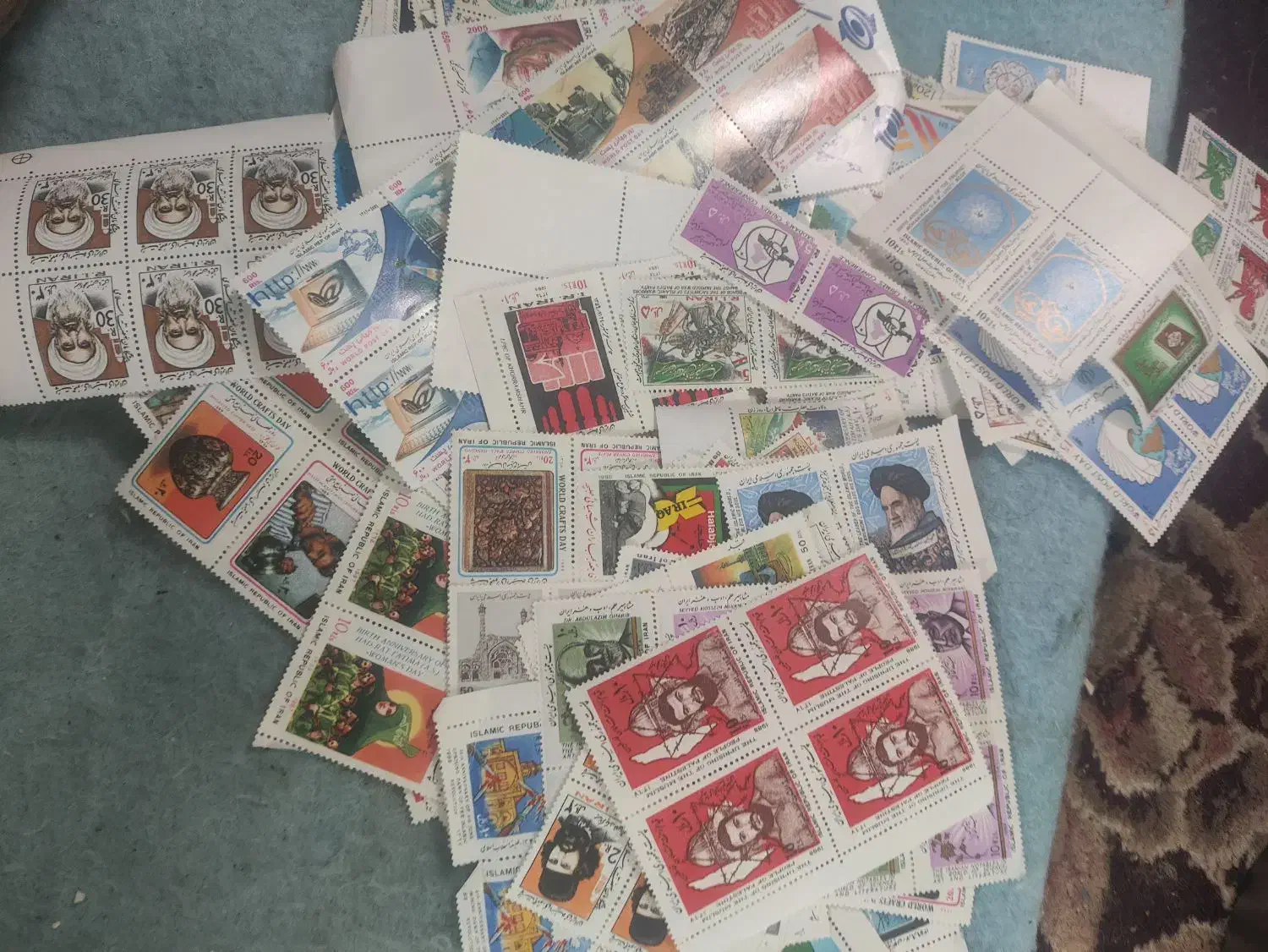 تمبر قدیمی|کلکسیون سکه، تمبر، اسکناس|ورامین, ورامین|دیوار