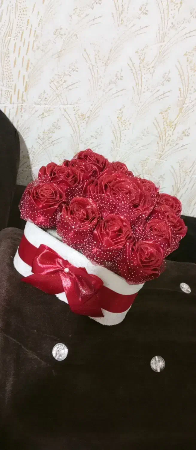 گل روبانی|گل مصنوعی|یاسوج, |دیوار