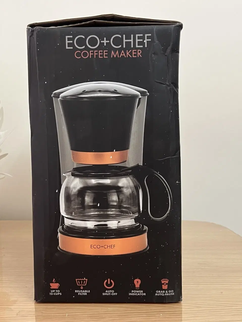 قهوهساز ۱۲ فنجان ECO+CHEF (سری Copper)|قوری، کتری، قهوهساز دستی|تهران, هروی|دیوار