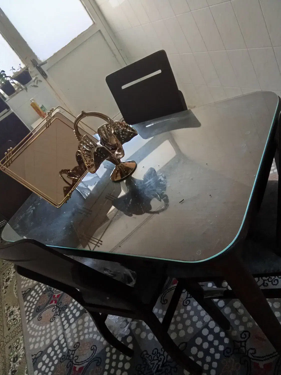 میزنهارخوری چهارنفری|میز و صندلی غذاخوری|بیرجند, |دیوار