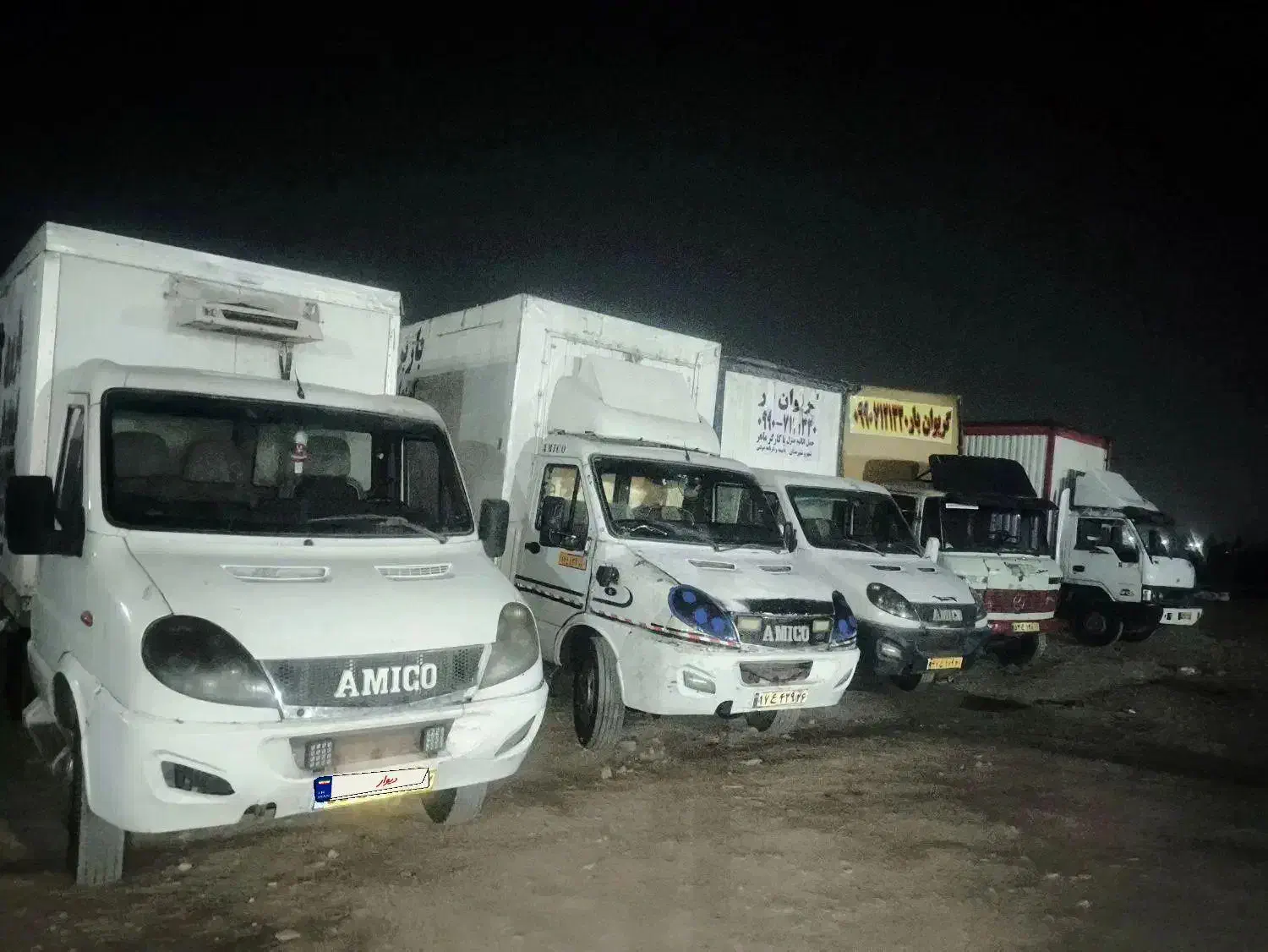 آمیکو شیش تن مسقف ۵ متری  قیمت ۸۰۰ قابل معاوضه|خودرو سنگین|اسلام‌شهر, شاطره|دیوار