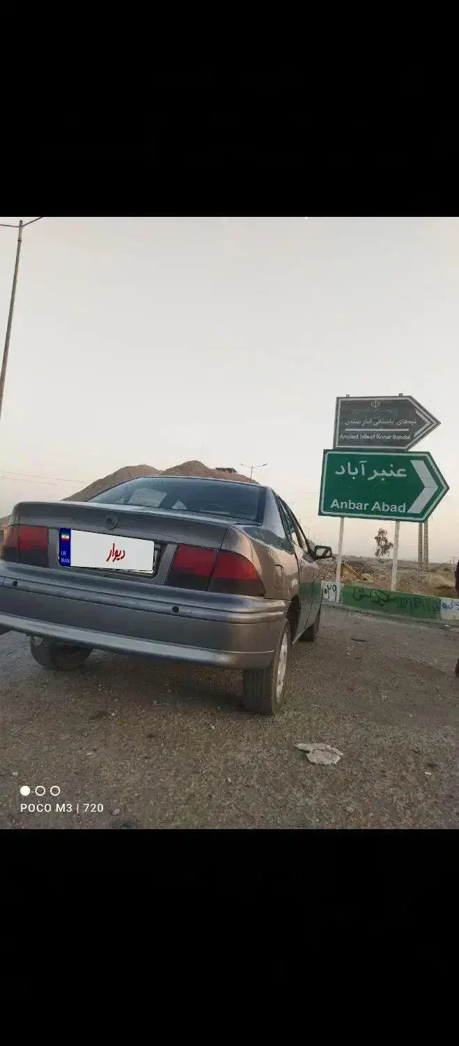 سمند مدل85موتور تعویض قانونی|خودرو سواری و وانت|جیرفت, |دیوار