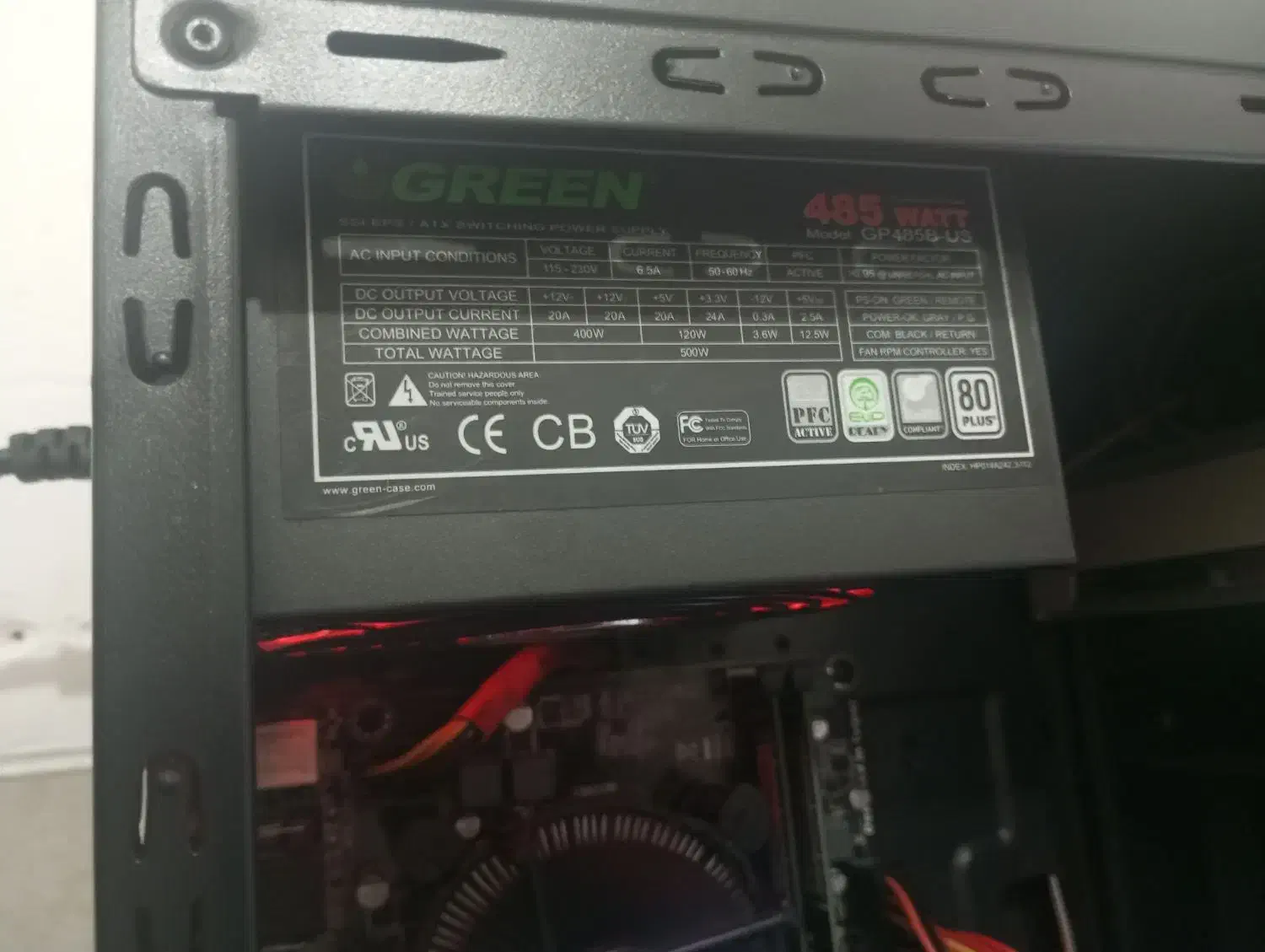 پاور 485گرین|قطعات و لوازم جانبی رایانه|یزد, |دیوار