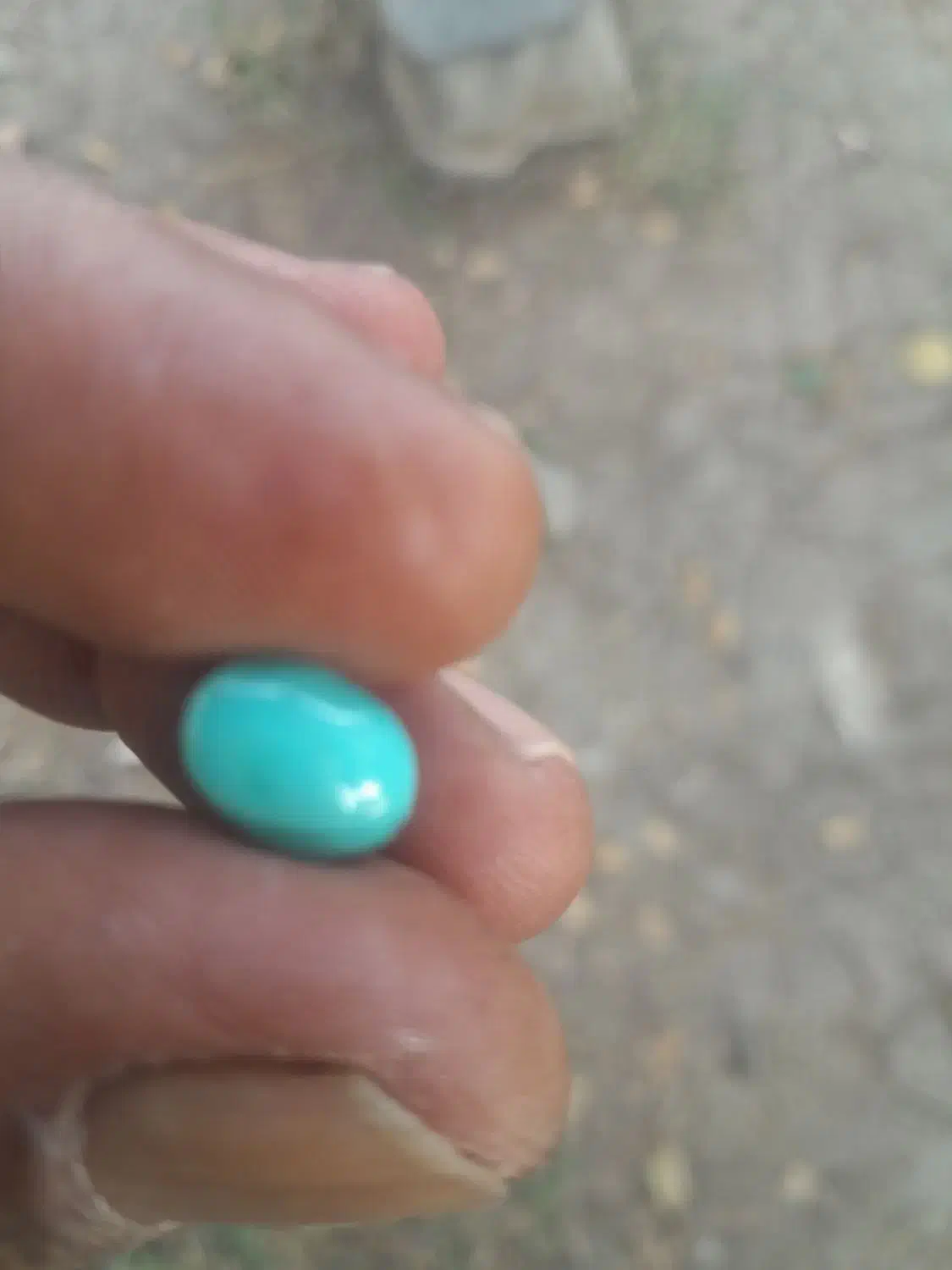 سنگ فیروزه نیشابور اصل|جواهرات|لنجان, |دیوار