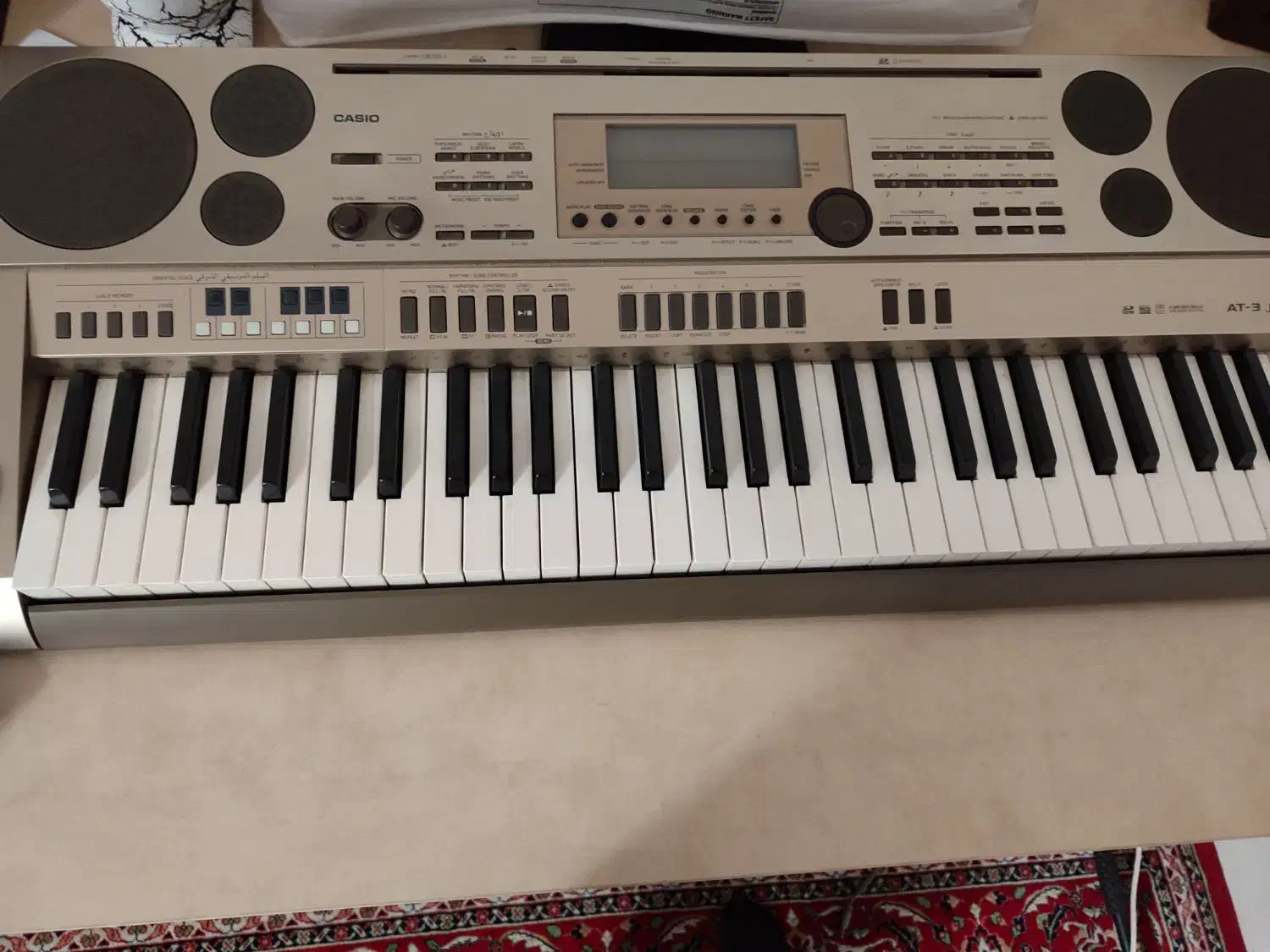 ارگ کاسیو at3|پیانو، کیبورد، آکاردئون|شیراز, گلشن|دیوار