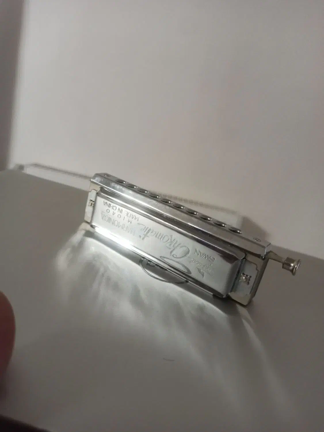 ساز دهنی حرفه ای  (هارمونیکا کروماتیک برند سوان )|سازهای بادی|لنگرود, |دیوار