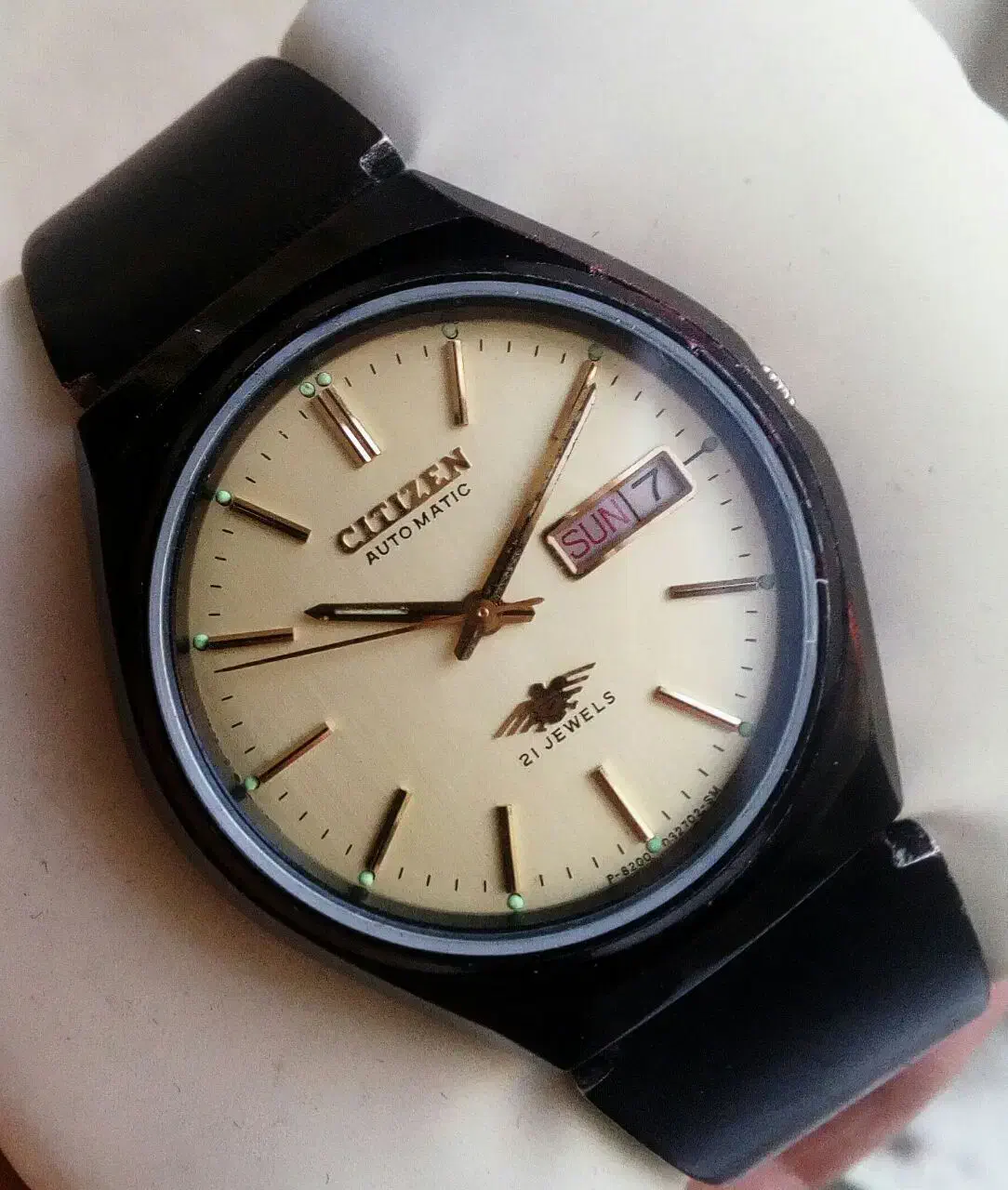 سیتیزن اتومات قاب بزرگ قاب لعاب کوره ای|ساعت|کرمانشاه, |دیوار