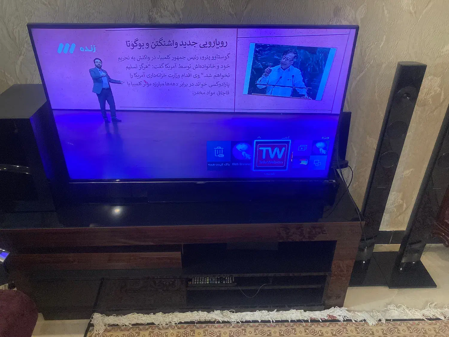 ال ای دی 48 سامسونگ|تلویزیون و پروژکتور|تهران, زرگنده|دیوار