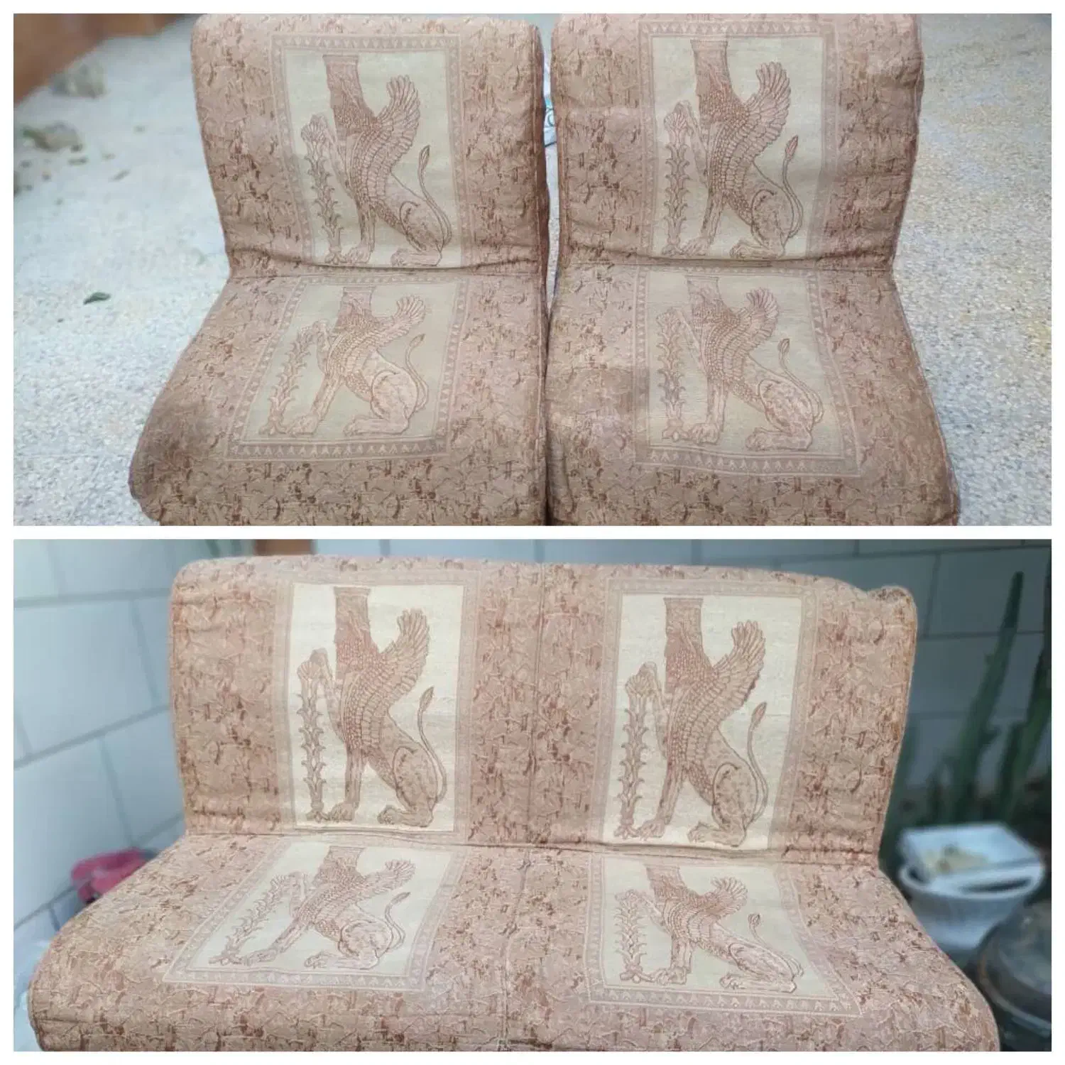 حراج مبل ۶ نفره سالم و نرم ۲ تمیز تومن|مبلمان خانگی و میز عسلی|بهبهان, |دیوار