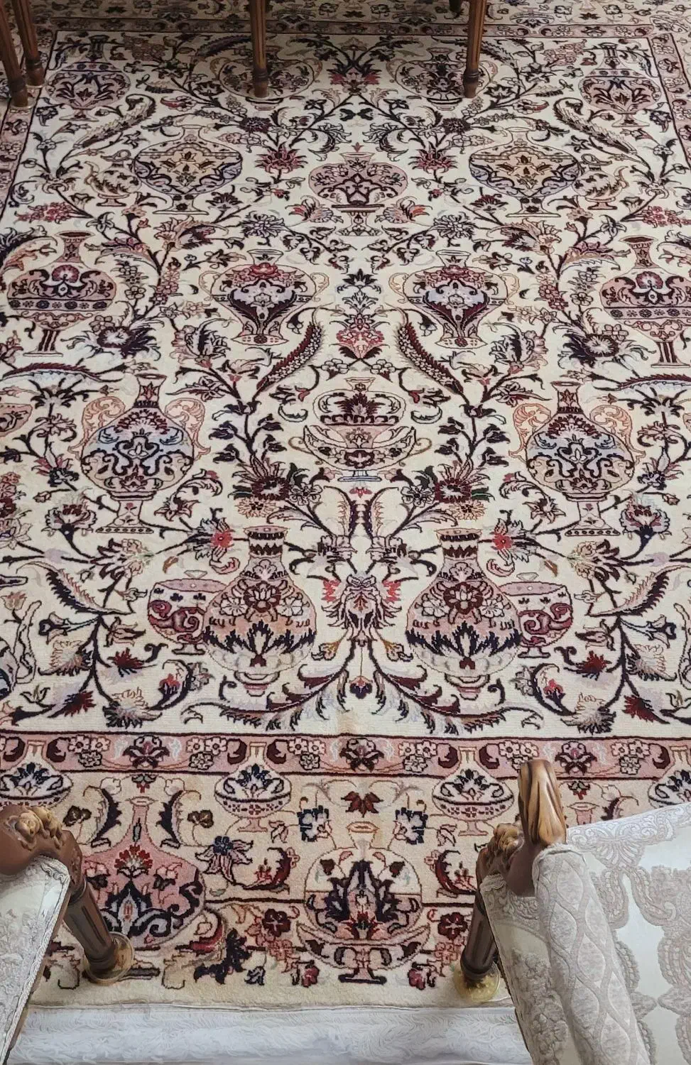 فرش دستبافت ۷/۵ متری مربع طرح زیرخاکی خاص درحد نو|فرش|تهران, پونک|دیوار