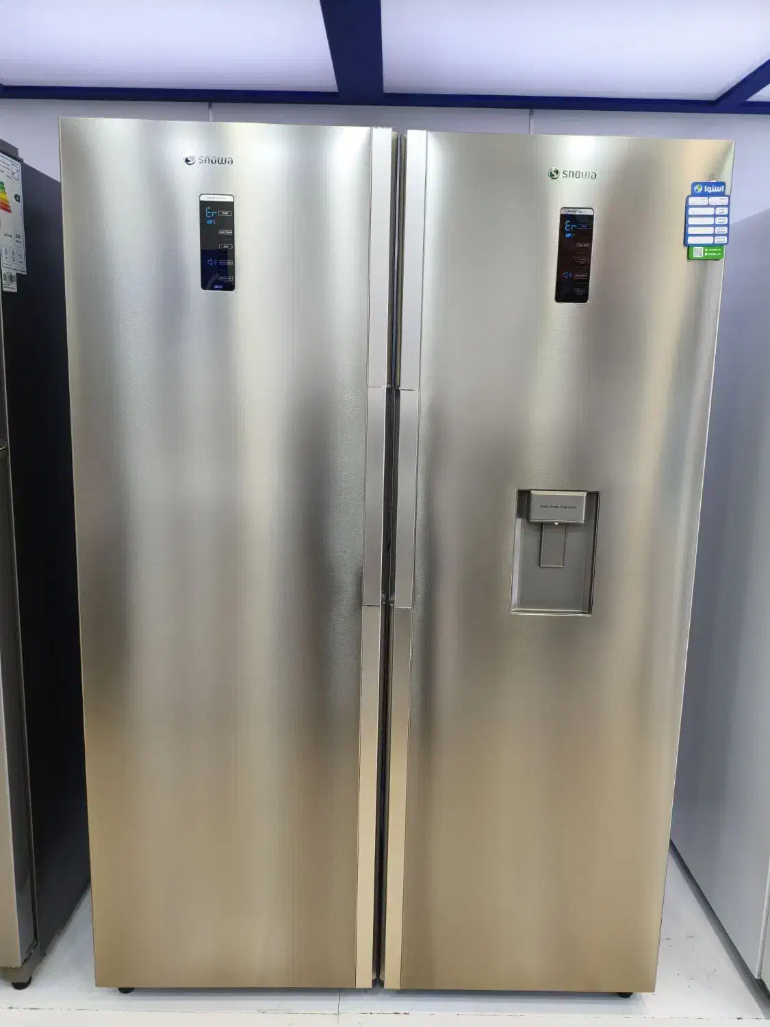 دوقلو اسنوا *سفید و استیل *|یخچال و فریزر|مشهد, هنرور|دیوار