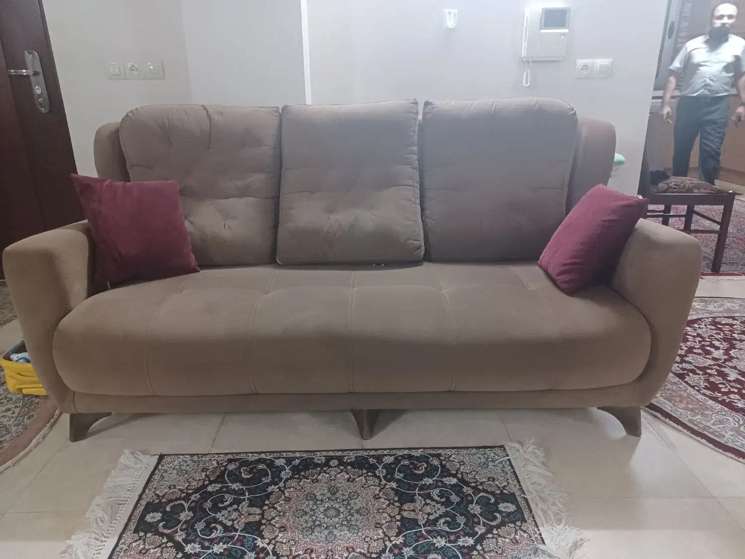 مبل ۷ نفره راحتی|مبلمان خانگی و میز عسلی|آمل, |دیوار