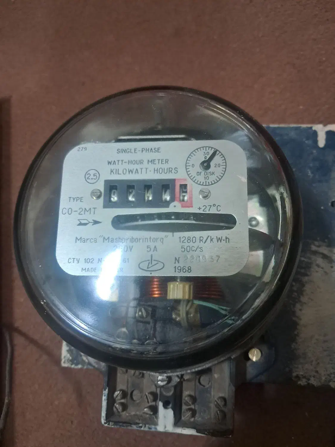 کنتور برق قدیمی کلکسیونی|کلکسیون اشیاء عتیقه|تهران, دهقان|دیوار