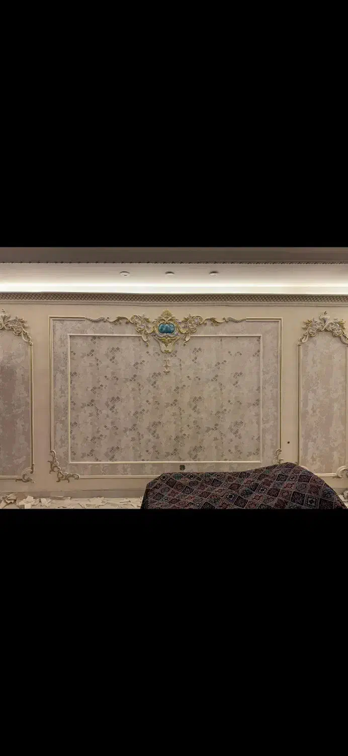 نصب کاغذ دیواری،ابزار گچی،نقاشی وپتینه ساختمان.|خدمات پیشه و مهارت|اردبیل, |دیوار