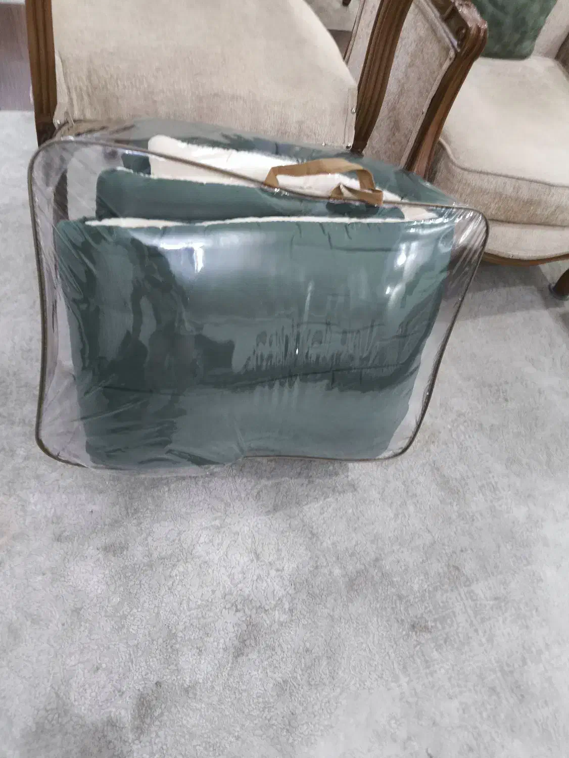 روتختی نو نو نو بدون استفاده داخل کاور|رختخواب، بالش، پتو|مشکیندشت, |دیوار