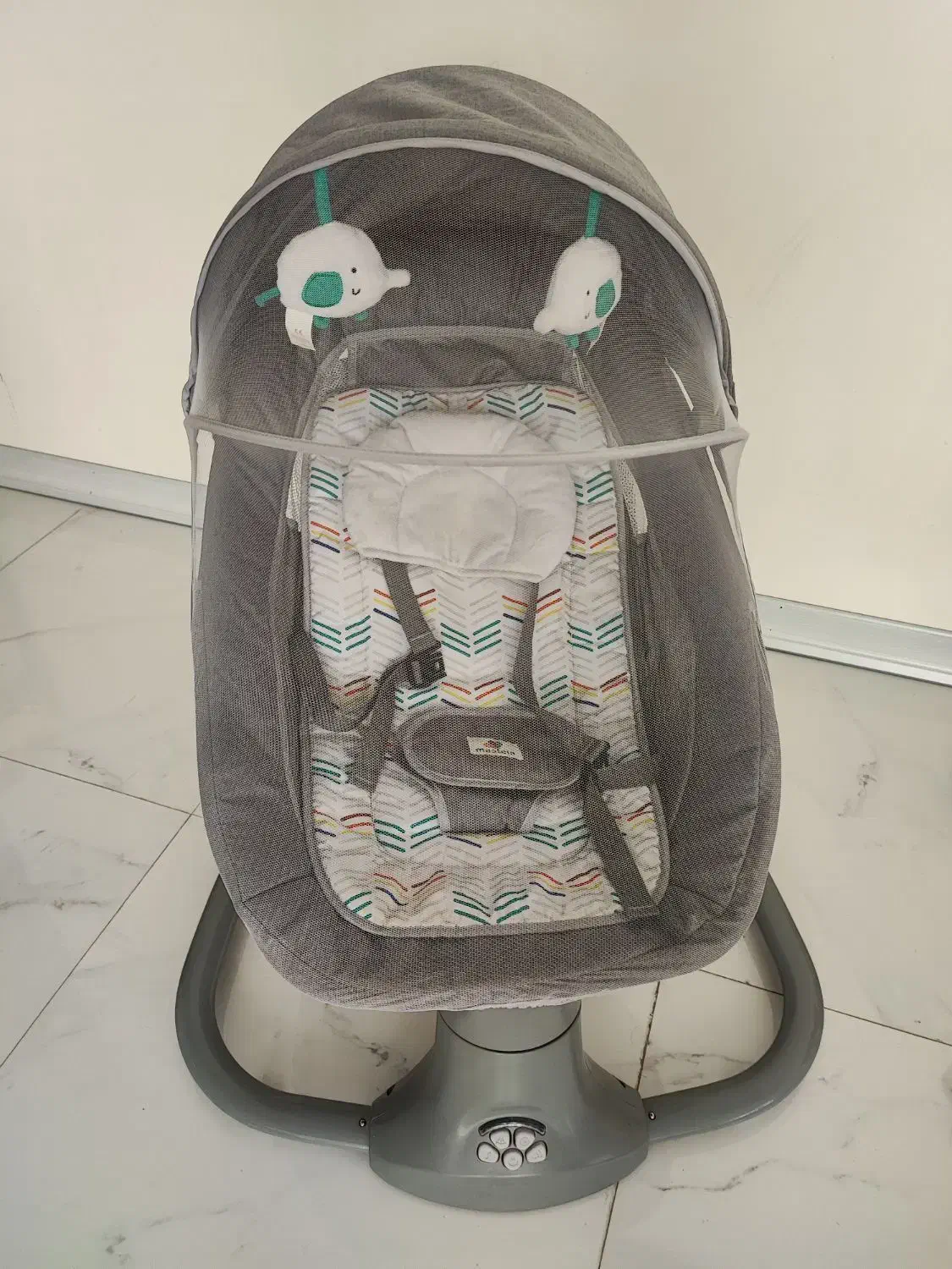 گهواره و تاب برقی سه کاره ماستلا|تخت و صندلی بچه|کرج, گلشهر|دیوار