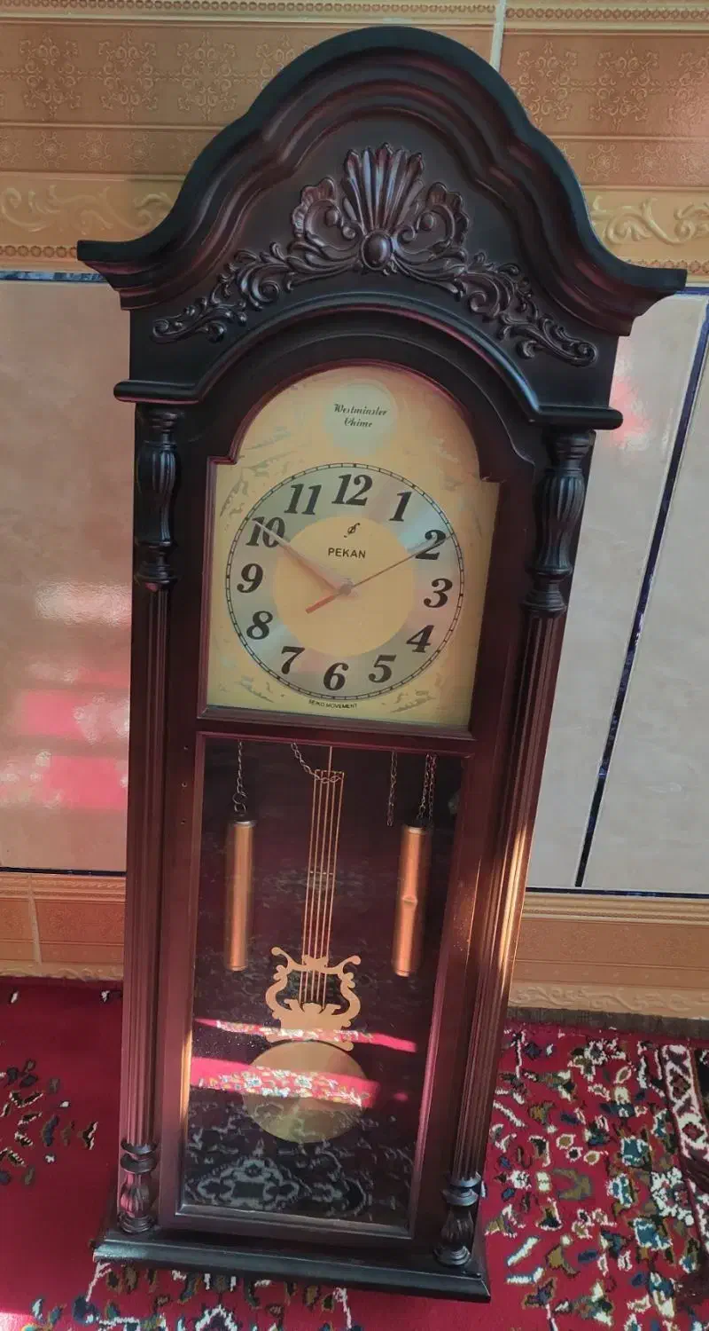 ساعت چوبی سالم سالم|ساعت دیواری و تزئینی|نهاوند, |دیوار