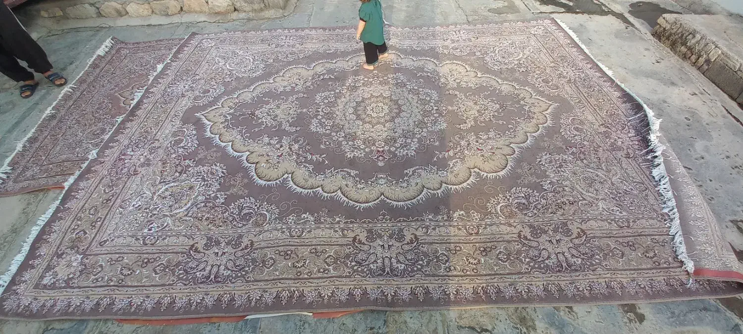قالی  ۱۲  متری . و دوتا  ۶ متری|فرش|سرپل ذهاب, |دیوار