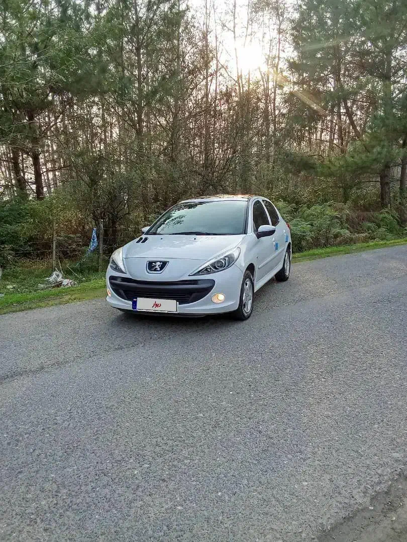 ۲۰۷ پانا ۱۴۰۰ بی رنگ کم کار بدون نقطه|خودرو سواری و وانت|تالش, تالش|دیوار