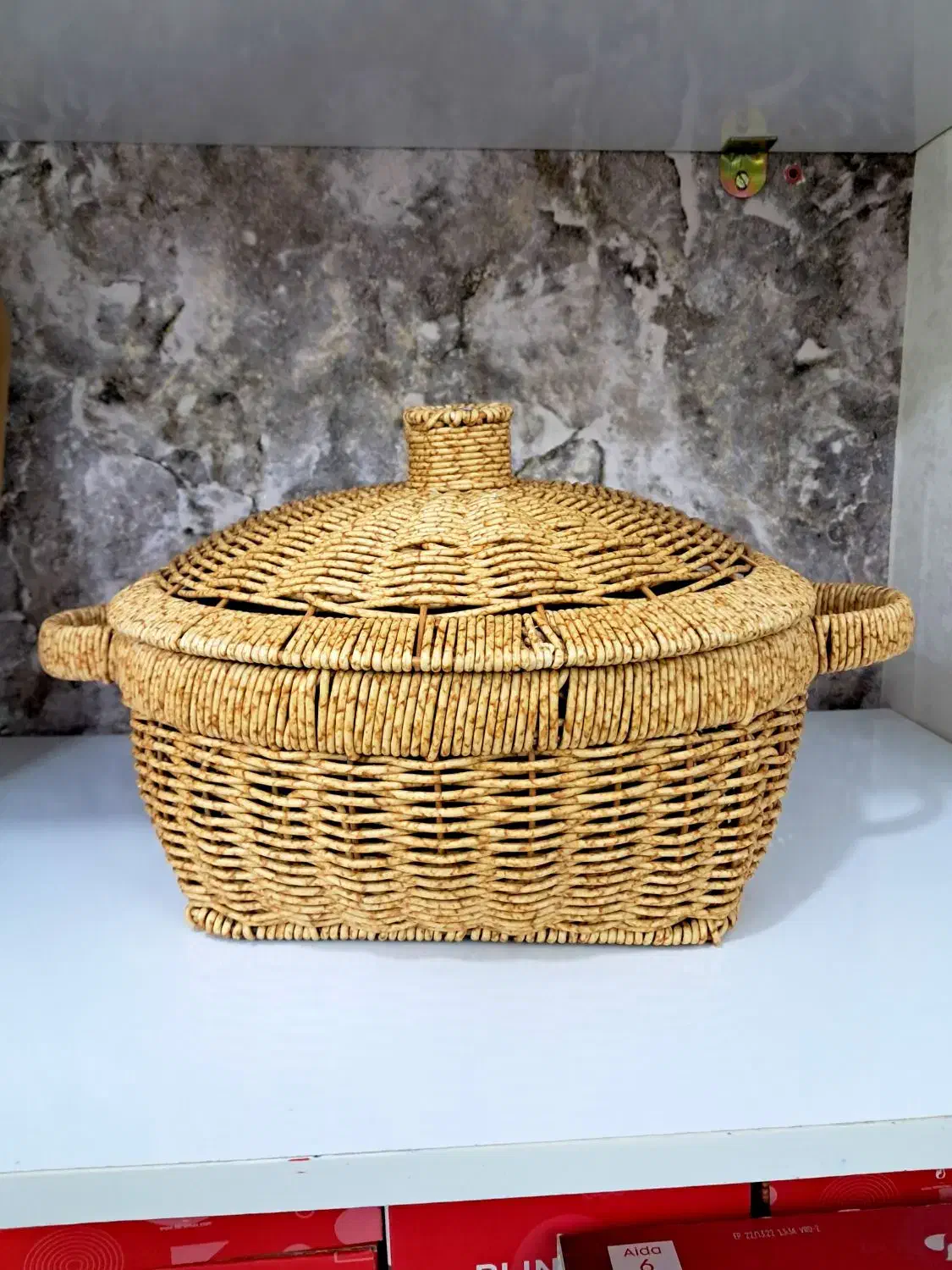 سبد حصیری ترکیه|صنایع دستی و سایر لوازم تزئینی|قره ضیاالدین, |دیوار