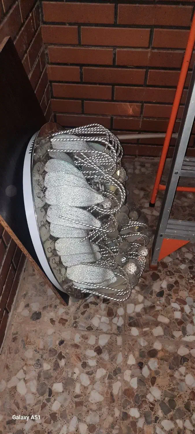 لوستر بسیار نو و تمیز و کم کارکرد|لوستر و چراغ آویز|آبادان, |دیوار