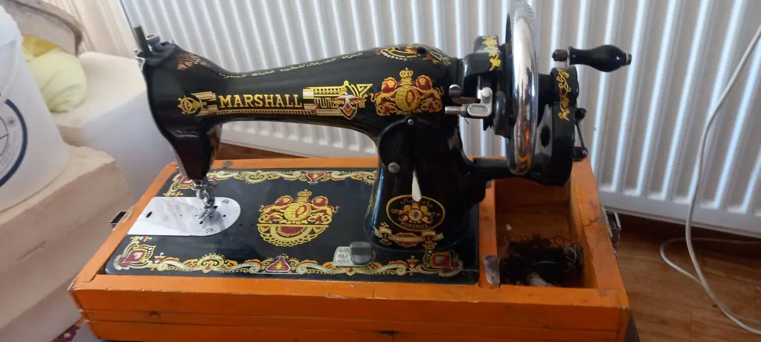 چرخ خیاطی قدیمی|چرخ خیاطی و ریسندگی|ماهان, |دیوار