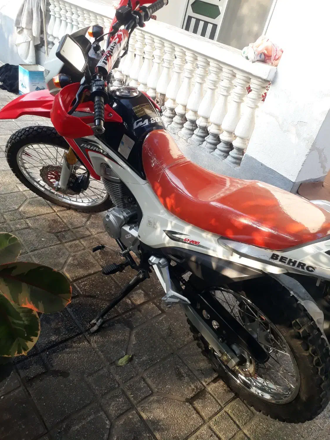 موتور تریل پرواز ۲۰۰ ،کم کار کرده،مدل ۱۴۰۰|موتورسیکلت|رودسر, |دیوار