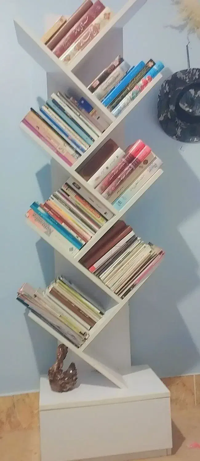 کتابخانه|کتابخانه، شلف، قفسههای دیواری|سبزوار, توحیدشهر|دیوار