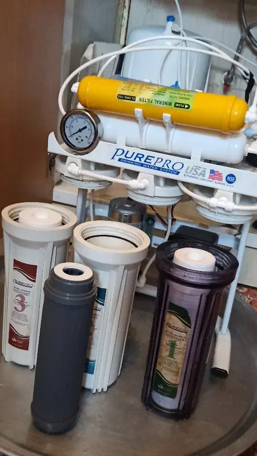 تعمیر ،تعویض فیلتر  و نصب  تصفیه|آب‌سردکن و تصفیه آب|تبریز, |دیوار