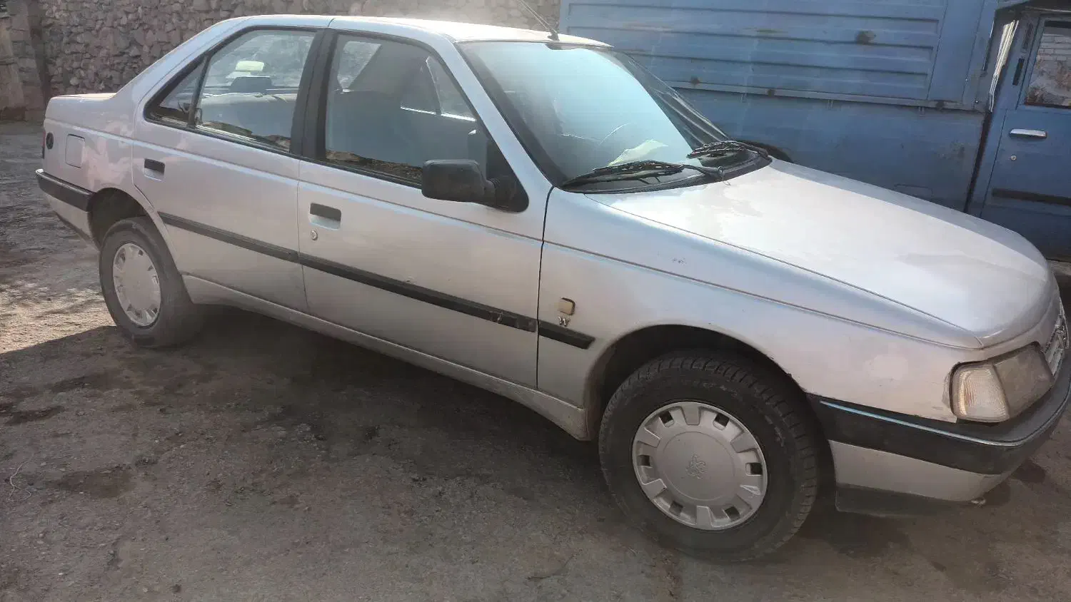 پژو 405نقره ای  مدل89|خودرو سواری و وانت|قطور, |دیوار