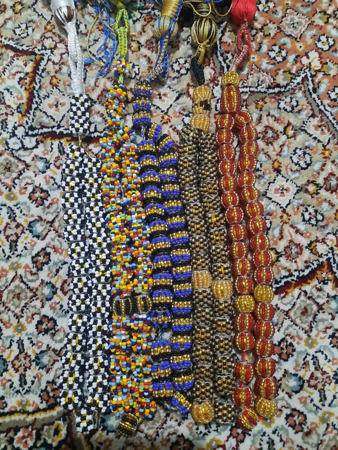 تسبیه منجوق زندان بافت|صنایع دستی و سایر لوازم تزئینی|اردبیل, |دیوار