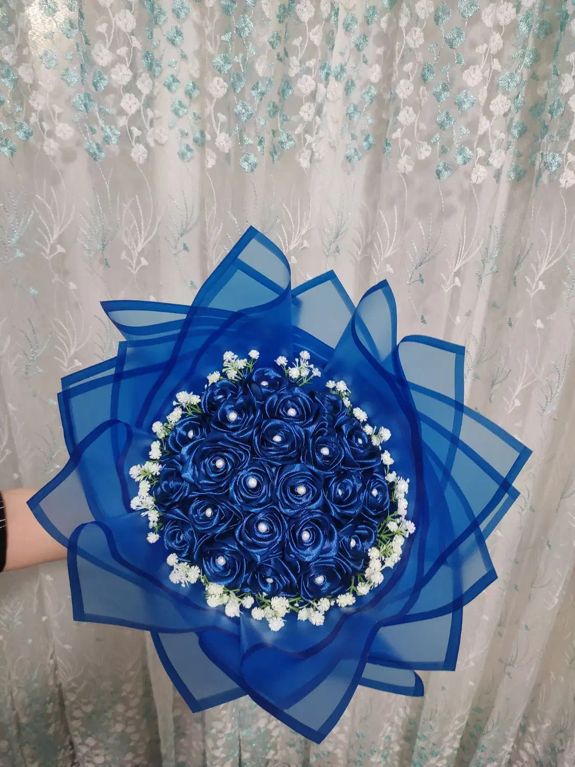 گل رز بانی|گل مصنوعی|قم, قلعه کامکار|دیوار