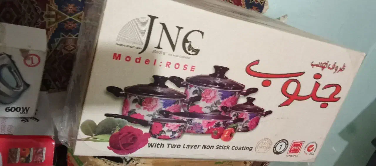 قابلمه نچسب و هدیه روش سرویس کفگیر ملاقه|ظروف پختوپز|مشهد, قائم|دیوار